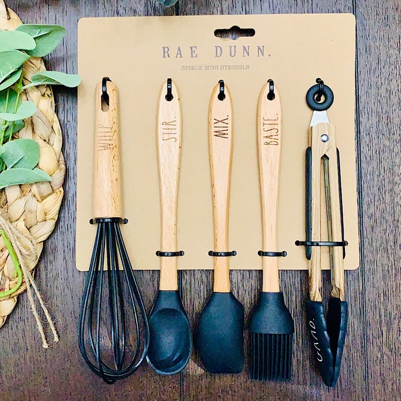 💗🏡RAE DUNN Baking Cooking 5pc Mini Utensils Set!